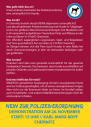 Flyer f�r Hundebesitzer, Hinten